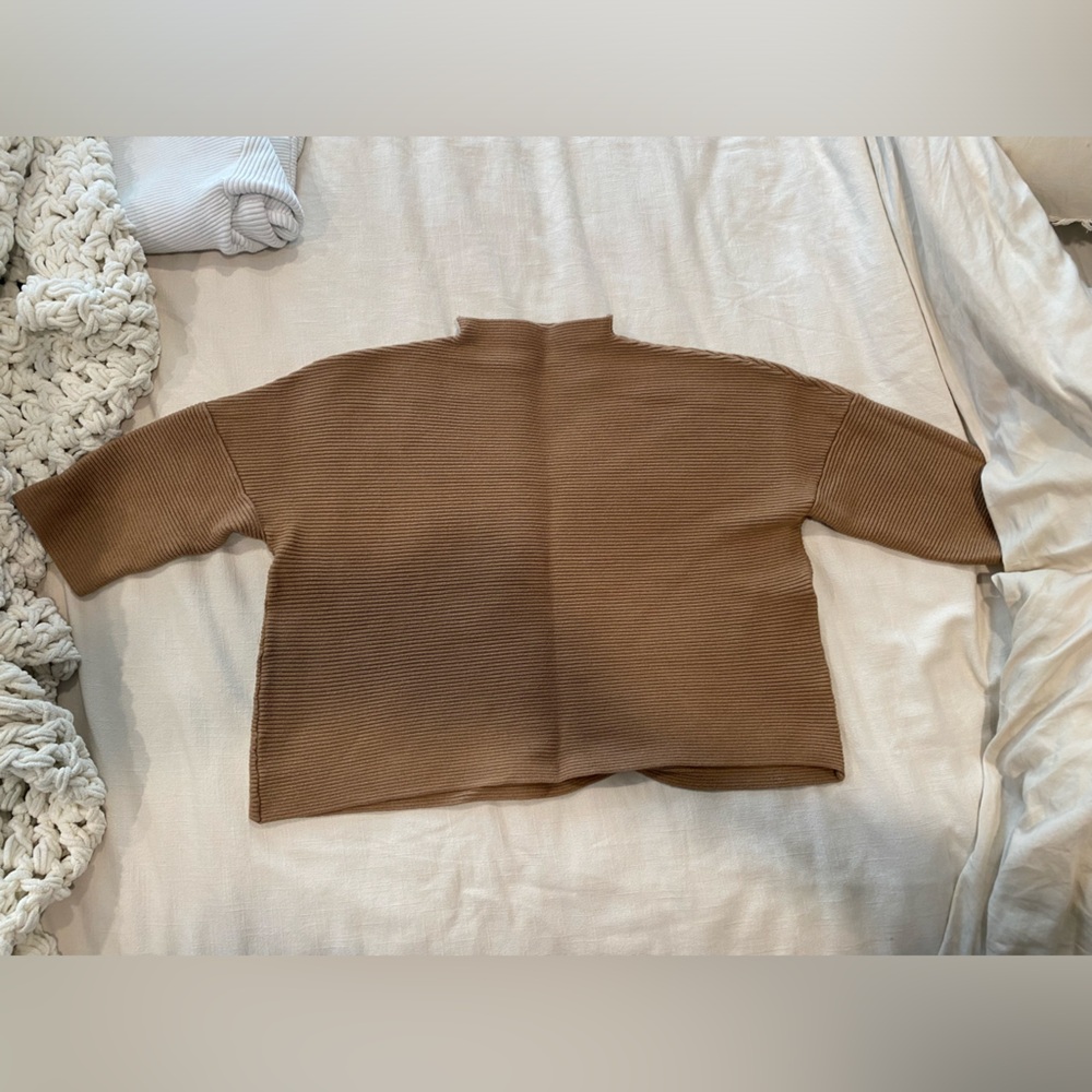 BOHME ribbed sweater. So cute and perfect for fall!